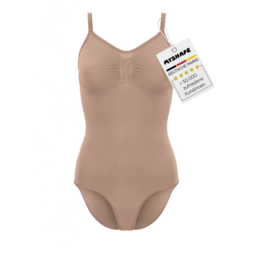 Premium bodysuit shapewear with briefs
